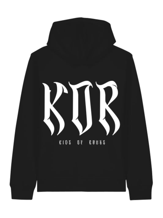 KOR | The Beginning | Unisex Hoodie | Logo hinten | schwarz