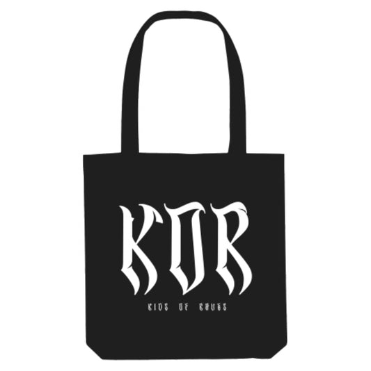 KOR | The Beginning | Woven Tote Bag | Logo einseitig | schwarz